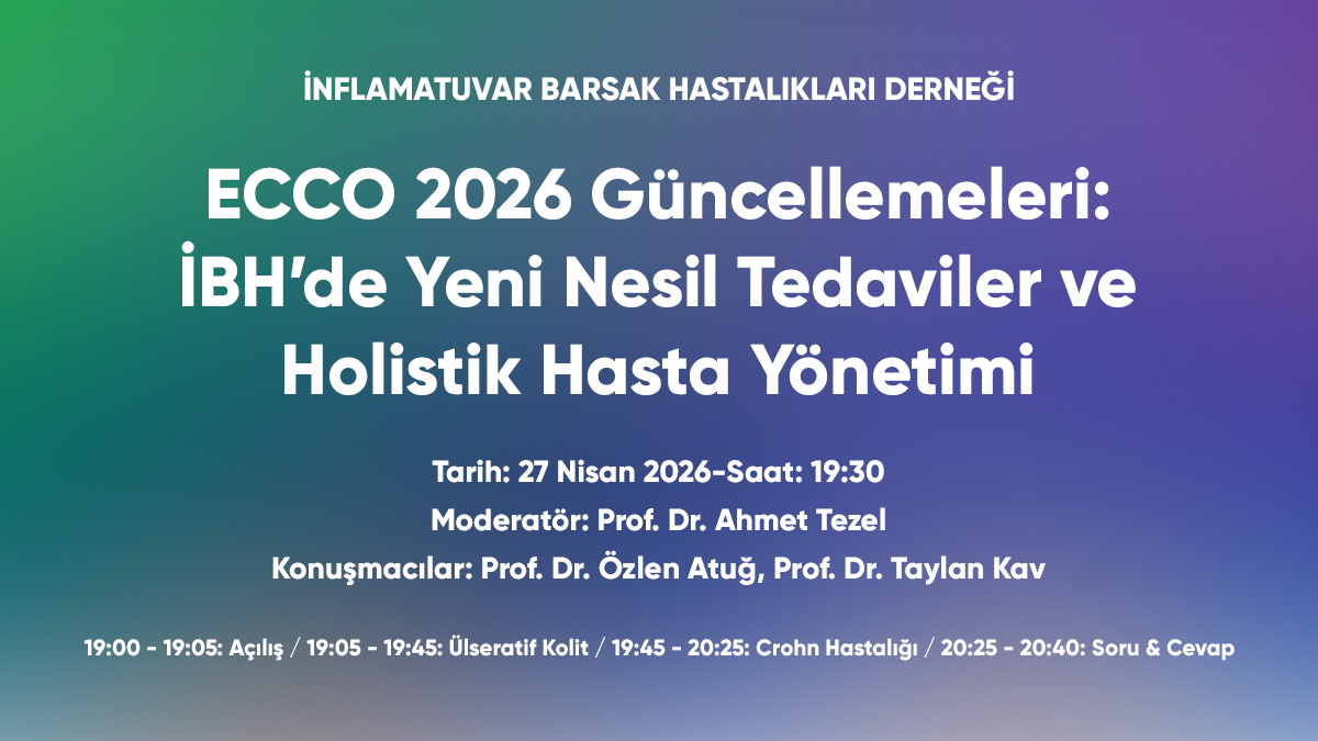 ECCO 2026 Güncellemeleri: İBH’de Yeni Nesil Tedaviler ve Holistik Hasta Yönetimi