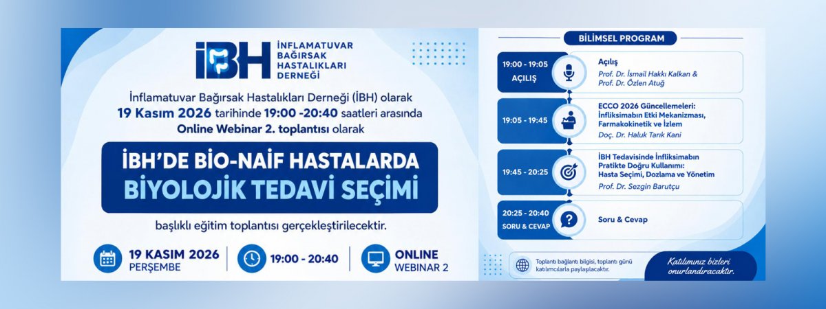 İBH'de Bio-Naif Hastalarda Biyolojik Tedavi Seçimi