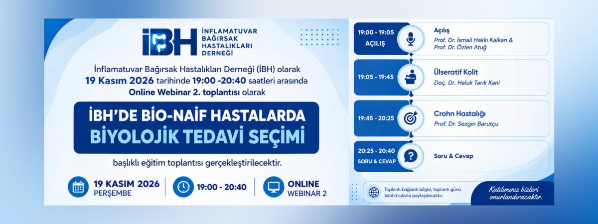 İBH'de Bio-Naif Hastalarda Biyolojik Tedavi Seçimi